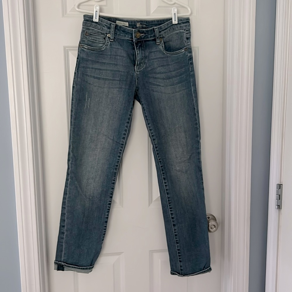 Kut From the Kloth Medium Wash Boyfriend Jeans